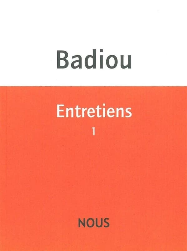 Entretiens. 1, 1981-1996