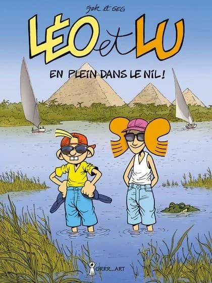 En plein dans le Nil !