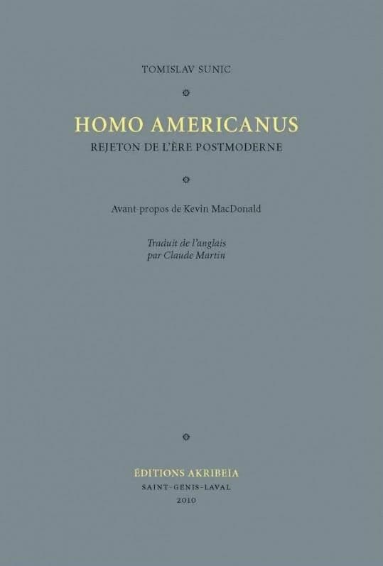 Homo americanus : rejeton de l'ère postmoderne