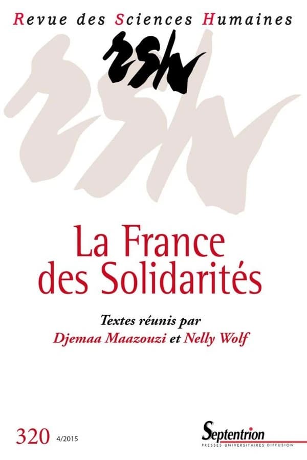 Revue des Sciences Humaines, n° 320