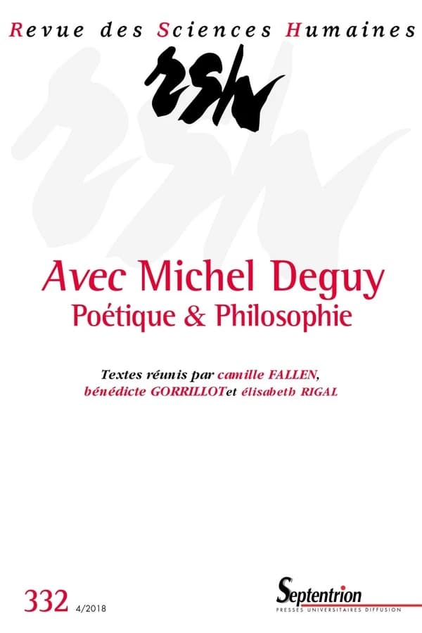 Revue des Sciences humaines