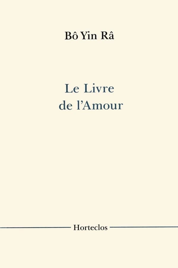 Le livre de l'amour
