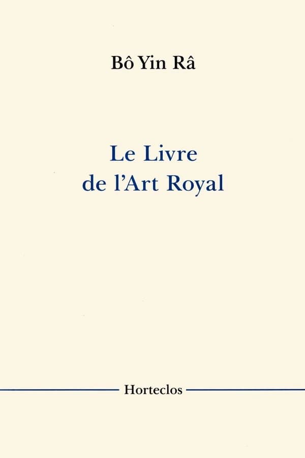 Le livre de l'art royal