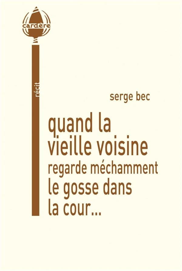 Quand la vieille voisine regarde méchamment le gosse dans la cour : récit