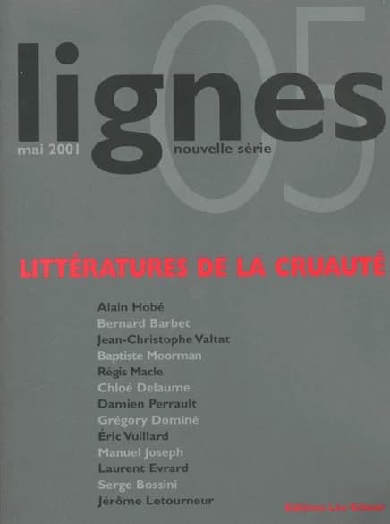 Littératures de la cruauté