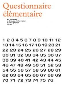 Questionnaire élémentaire