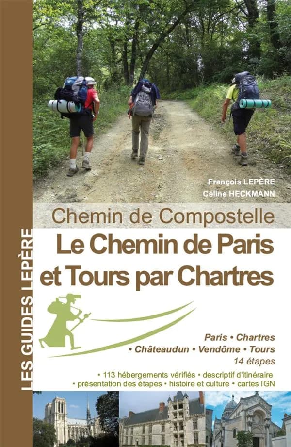 Le chimin de Paris et Tours par Chartres