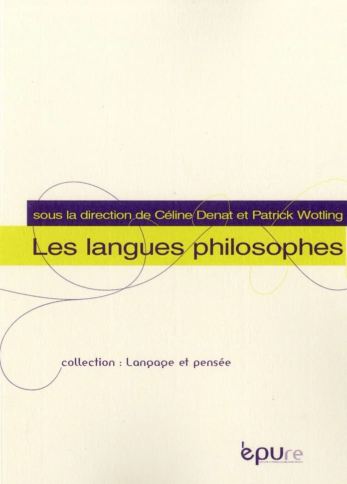 Les langues philosophes