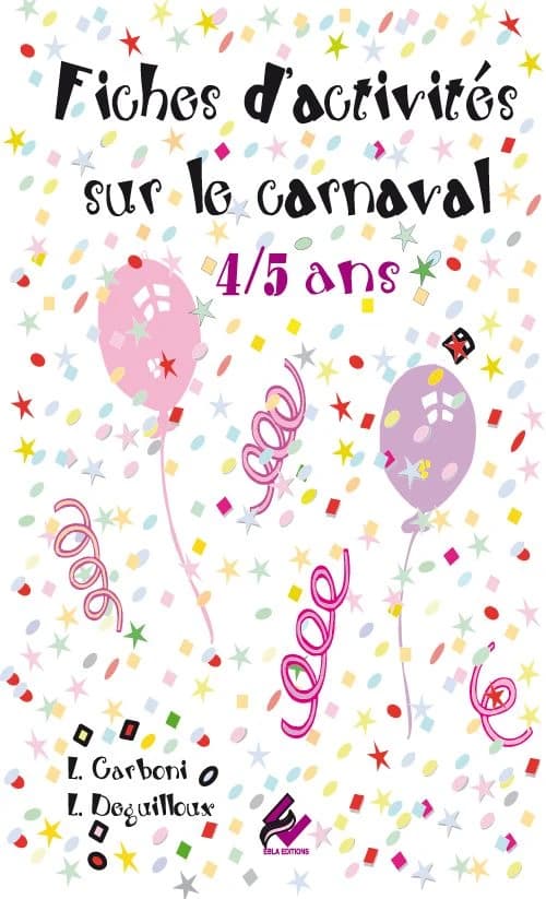 Fiches d'activités sur le carnaval 4