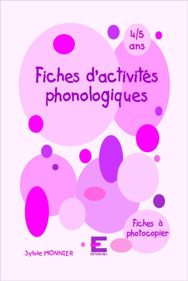 Fichier d'activités scolaires : préparation à la lecture
