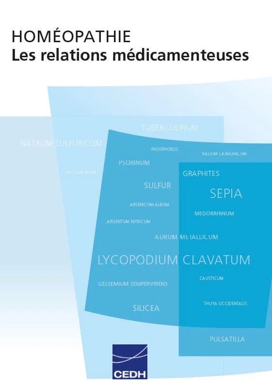 Homéopathie : les relations médicamenteuses (2e éd.) travaux de [la commission Matière médicale de] l'Institut Boiron ; réalisés par Dr Marilyne Busser,... Dr François Chefdeville,... Dr Jean-Marc Cousin,... [et al.] ; Dr François Chefdeville,... coordonn