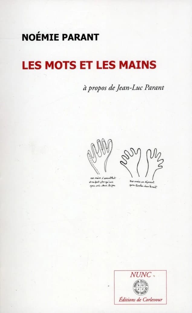 Les mots et les mains : essai sur Jean-Luc Parant