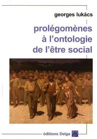 Prolégomènes à l'ontologie de l'être social