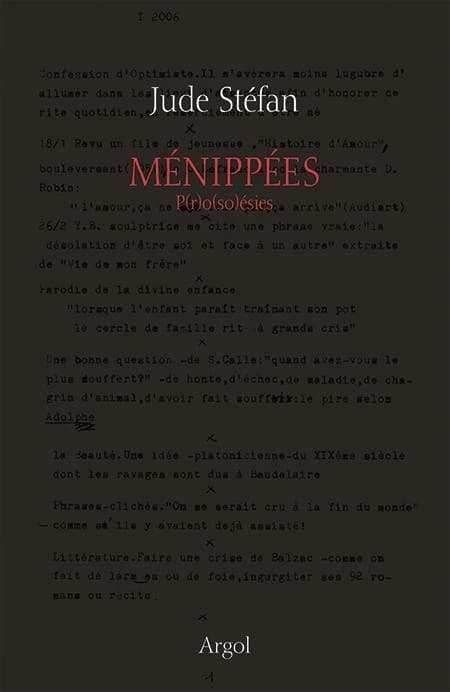 Ménippées : p(r)o(so)ésies
