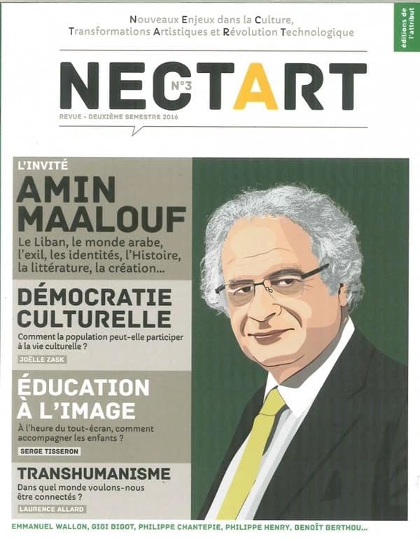 Revue Nectart n.3 : Amin Maalouf