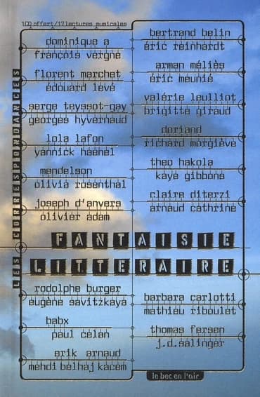 Fantaisie littéraire : les correspondances