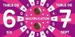 Les tables de multiplication de 6-7-8-9