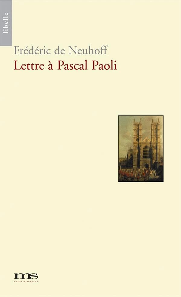 Lettre à Pascal Paoli