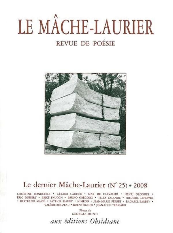 Le mâche-laurier Tome 25 ; fevrier 2008