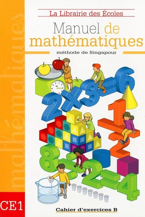 Manuel de mathématiques ; CE1 ; cahier d'exercices B