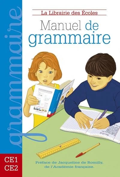 Manuel de grammaire, CE1-CE2