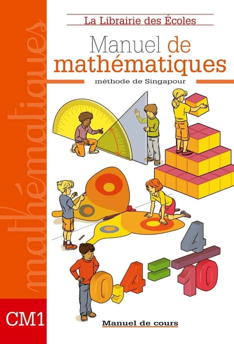 Manuel de mathématiques, CM1 : méthode de Singapour