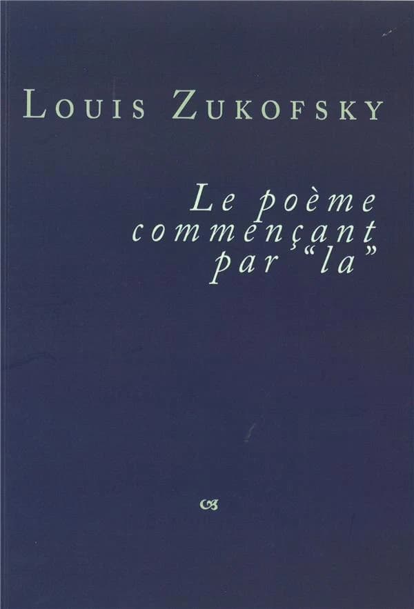 Le poème commençant par "la"