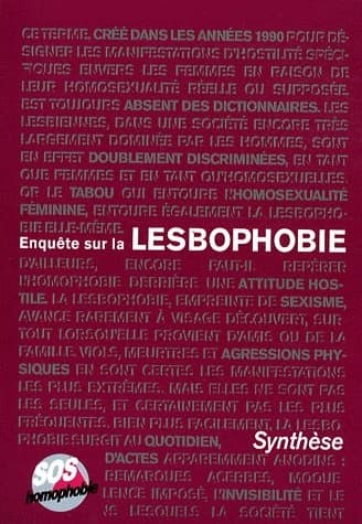 Enquête sur la lesbophobie : synthèse
