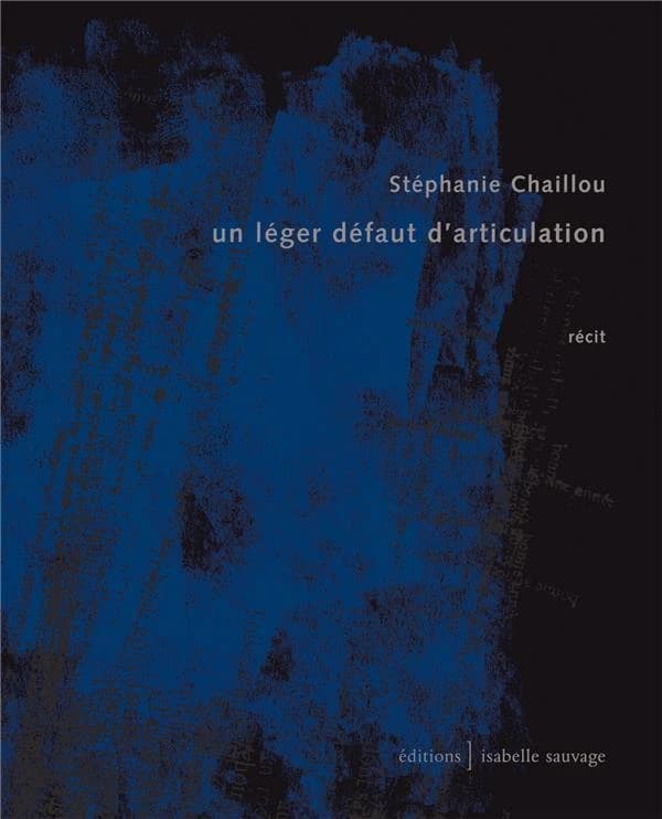 Un léger défaut d'articulation : récit