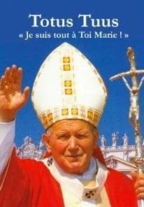 Image de Jean-Paul II ; format 7 x 10 cm