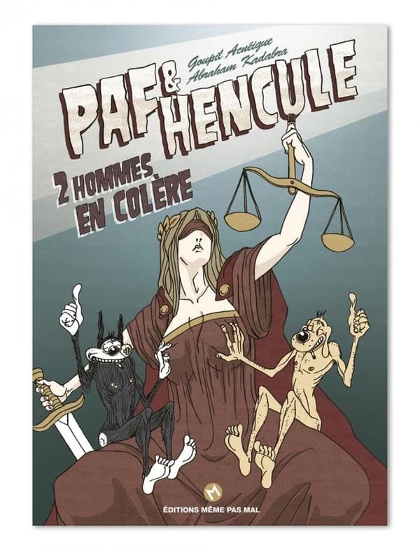 Deux hommes en colère