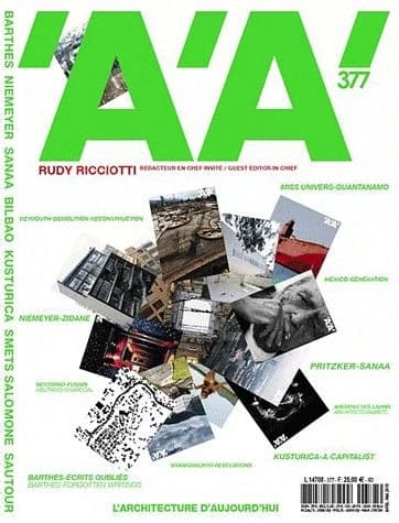 L'architecture aujourd'hui n.377 : Rudy Ricciotti
