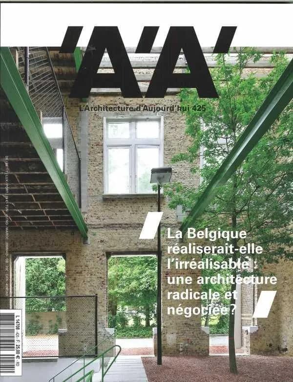 L'architecture d'aujourd'hui n 425 special belgique