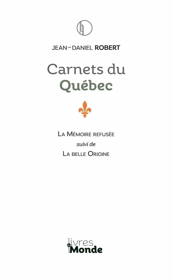Carnets du Québec : poésie