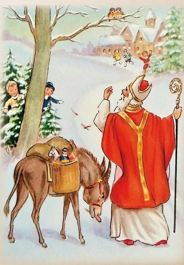 Cartes noel chretien par lot de 10