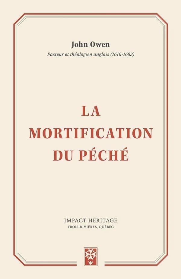 La mortification du péché