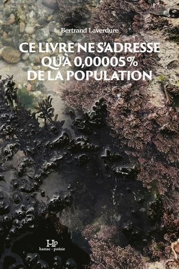 Ce livre ne s'adresse qu'a 0,00005 % de la population