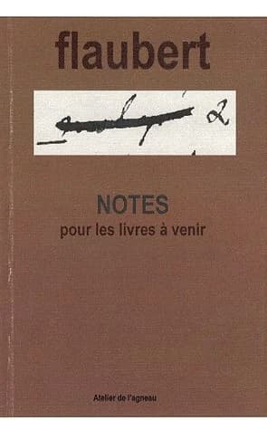 Notes pour les livres à venir ; précédées du Cahier des vingt ans