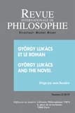 Revue internationale de philosophie 288 (2-2019) gyorgy lukacs et le roman