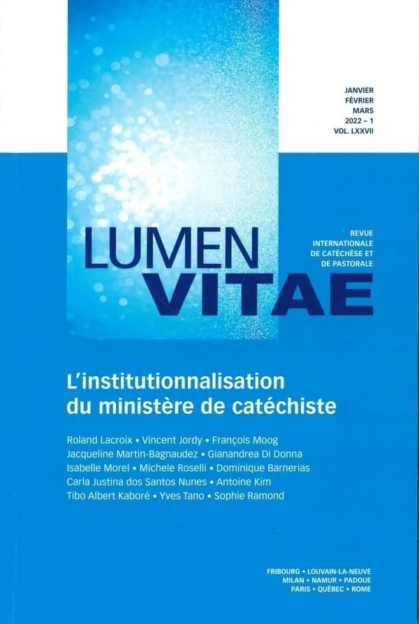 Revue lumen vitae n.77