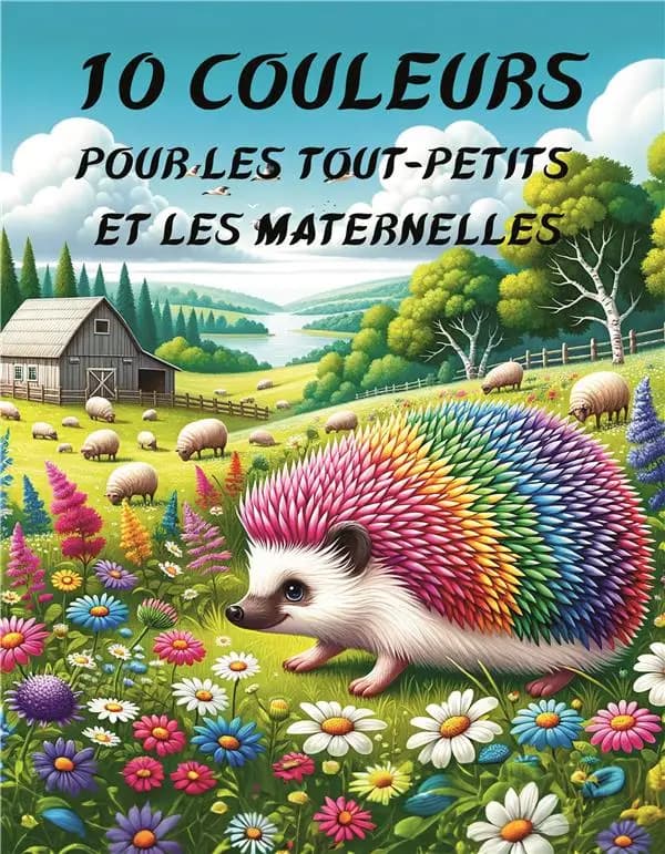 10 couleurs pour les tout-petits et les maternelles : découverte du monde des couleurs pour la crèche : 1