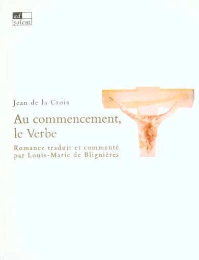 Au commencement le Verbe