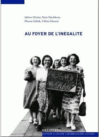 Au foyer de l'inégalité : la division sexuelle du travail en Suisse pendant la crise des années 30 et la Deuxième guerre mondiale