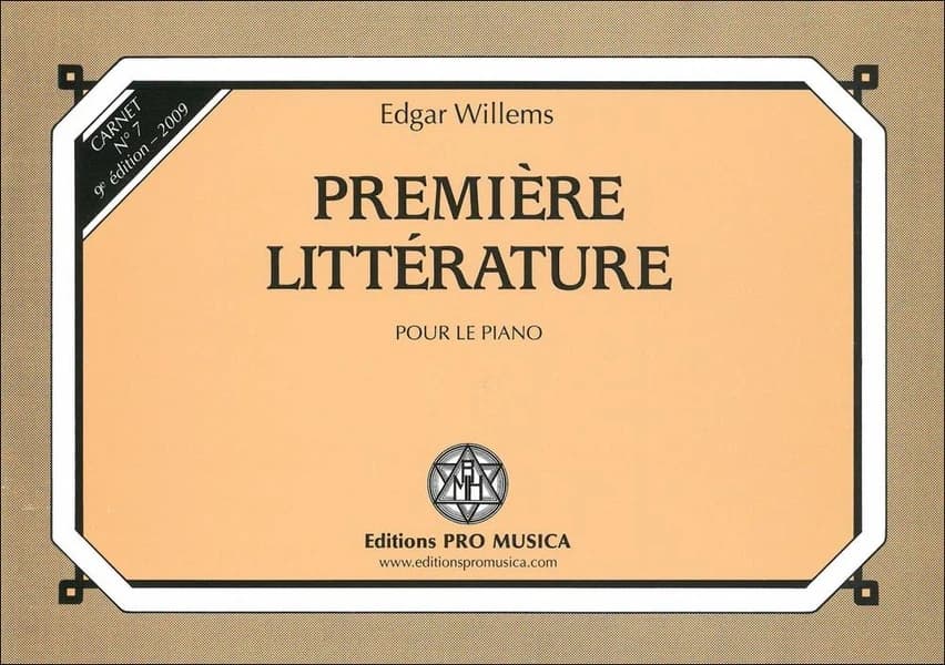 Première litterature, carnet n°7