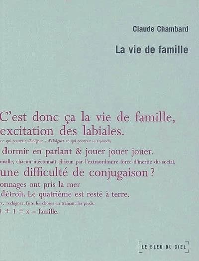 La vie de famille