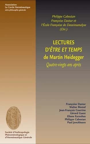 Lectures d'"Être et temps" de Martin Heidegger