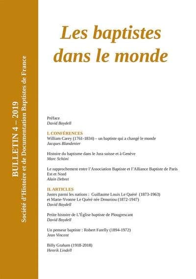 Les baptistes dans le monde