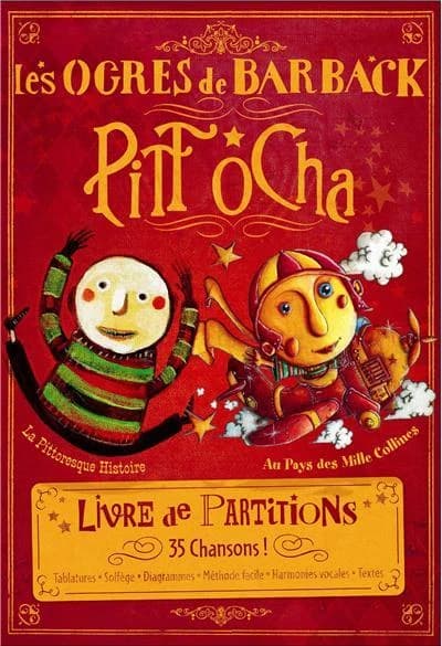 Pitt Ocha : livre de partitions : 35 chansons ! : tablatures, solfège, diagrammes, méthode facile, harmonies vocales, textes
