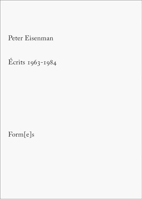 Écrits 1963-1984