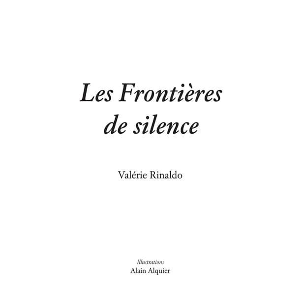Les frontières du silence